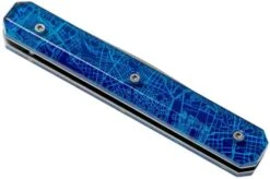 Akinod Utility Folding Knife 18H07 Downtown Blue, Gentleman's Knife -Cheap Nippon Knife Store AIA03M00012 04 akinod