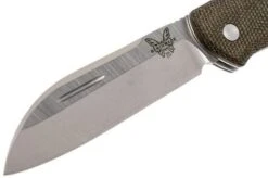 Benchmade Proper 319 Canvas Micarta Slipjoint Pocket Knife -Cheap Nippon Knife Store BE319 03 benchmade be319 03