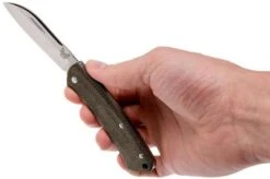 Benchmade Proper 319 Canvas Micarta Slipjoint Pocket Knife -Cheap Nippon Knife Store BE319 08 benchmade be319 08