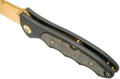Böker Leopard-Damascus III Gold 110227DAM Limited Edition Pocket Knife -Cheap Nippon Knife Store BO110227DAM 07 boker