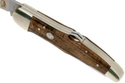 Böker Jagdmesser Duo Jäger Gold 114025 Hunting Knife With Leather Sheath -Cheap Nippon Knife Store BO114025 07 boker