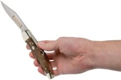 Böker Jagdmesser Duo Jäger Gold 114025 Hunting Knife With Leather Sheath -Cheap Nippon Knife Store BO114025 08 boker