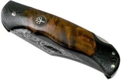 Böker Junior Scout Lightweight Curly Birch Brown 117119DAM Pocket Knife -Cheap Nippon Knife Store BO117119DAM 04 boker