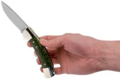 Böker 3000 Curly Birch Jade Green 118000 Gentleman's Knife -Cheap Nippon Knife Store BO118000 08 boker