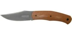 Böker Boxer Fixed 120503 Micarta Fixed Knife, Raphael Durand Design