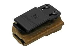 Clip And Carry Kydex Sheath Leatherman Free P2, Carbon Fiber Brown LP2-CF-BRN Belt Holster -Cheap Nippon Knife Store CALP2 CF BRN 03 clipandcarry