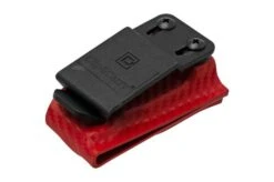 Clip And Carry Kydex Sheath Leatherman Skeletool, Carbon Fiber Red LSKEL-CF-RED Belt Holster -Cheap Nippon Knife Store CALSKEL CF RED 03 clipandcarry