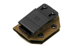 Clip And Carry Kydex Sheath Leatherman Wave, Wave Plus, Carbon Fiber Brown LWAVE-CF-BRN Belt Holster -Cheap Nippon Knife Store CALWAVE CF BRN 03 clipandcarry