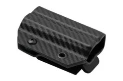 Clip And Carry Kydex Sheath Leatherman Wingman, Sidekick, Rebar, Rev, Carbon Fiber Black LWING-CF-BLK Belt Holster -Cheap Nippon Knife Store CALWING CF BLK 03 clipandcarry