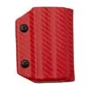 Clip And Carry Kydex Sheath SOG Powerlock, Carbon Fiber Red SPWRLK-CF-RED Belt Holster