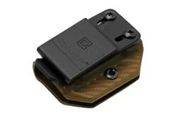 Clip And Carry Kydex Sheath Victorinox Spirit, Carbon Fiber Brown VSPIRIT-CF-BRN Belt Holster -Cheap Nippon Knife Store CAVSPIRIT CF BRN 03 clipandcarry