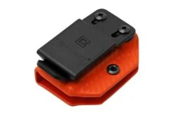 Clip And Carry Kydex Sheath Victorinox Spirit, Carbon Fiber Orange VSPIRIT-CF-ORNG Belt Holster -Cheap Nippon Knife Store CAVSPIRIT CF ORNG 03 clipandcarry