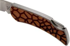Case X Woodchuck Executive Lockback Brushed Stainless, Giraffe, 64320, M1300L SS Pocket Knife 11 Case X Woodchuck Executive Lockback Brushed Stainless, Giraffe, 64320, M1300L SS Pocket Knife -Cheap Nippon Knife Store CE64320 06 case knives