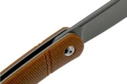 Civivi Appalachian Drifter C2015A Brown Micarta Gentleman's Knife -Cheap Nippon Knife Store CIC2015A 06 civivi