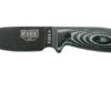 ESEE Model 3 Black Blade 3D Grey-Black G10 Survival Knife 3PMB-002 Black Sheath + Belt Clip