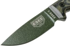 ESEE Model 3 OD Green Blade 3D OD Green-Black G10 Survival Knife 3PMOD-003 Black Sheath + Belt Clip -Cheap Nippon Knife Store EE 3PMOD 003 03 esee knives