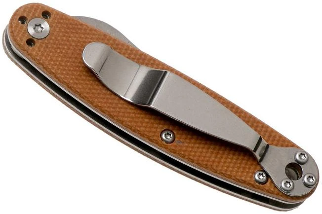 ESEE Churp EE-CH-02 D2, Brown Micarta Pocket Knife 4 ESEE Churp EE-CH-02 D2, Brown Micarta Pocket Knife - Image 4