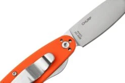 ESEE Churp EE-CH-04 D2, Orange Micarta Pocket Knife -Cheap Nippon Knife Store EE CH 04 06 esee