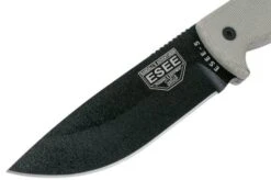 ESEE Model 5 Black Blade, Desert Tan Handle 5P-BK With Kydex Sheath + Belt Clip -Cheap Nippon Knife Store EE ESEE 5P BK 03 esee knives v2018