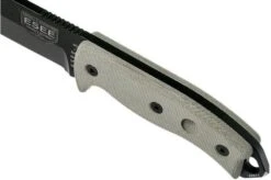 ESEE Model 5 Black Blade, Desert Tan Handle 5P-BK With Kydex Sheath + Belt Clip -Cheap Nippon Knife Store EE ESEE 5P BK 05 esee v2018 ee esee 5p bk 05