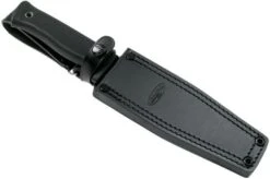 Fällkniven A1, Black, Leather Sheath, A1BL -Cheap Nippon Knife Store FKA1BL 06 fallkniven v202101