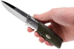 Fallkniven PXL Green Micarta -Cheap Nippon Knife Store FKPXLGM 08 fallkniven fkpxlgm 08