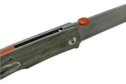 Fox Knives The Sicilian, Satin Green Micarta FX-525MI Pocket Knife, Bob Terzuola Design -Cheap Nippon Knife Store FOFX 525MI 06 fox