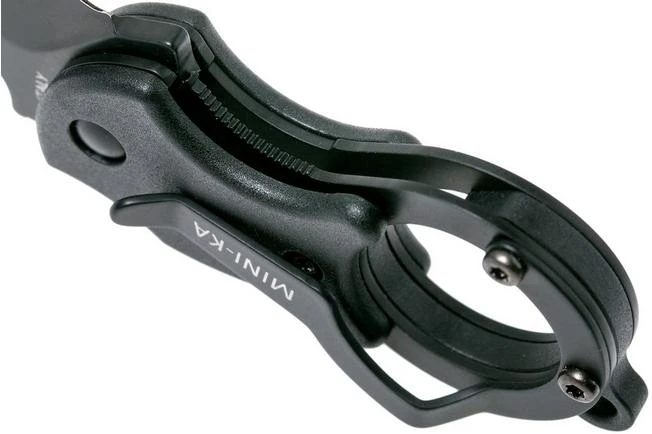 Fox Mini-Ka Folding Black W. Black Blade 5 Fox Mini-Ka Folding Black W. Black Blade - Image 5