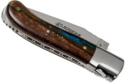 Fontenille Pataud Gentleman 10.5 Cm L8HBF Blue Hybrid Ironwood Pocket Knife -Cheap Nippon Knife Store FPL8HBF 04 fontenille pataud