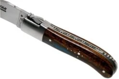 Fontenille Pataud Gentleman 10.5 Cm L8HBF Blue Hybrid Ironwood Pocket Knife -Cheap Nippon Knife Store FPL8HBF 07 fontenille pataud