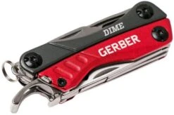 Gerber Dime Micro Multitool Red, 30-000417 -Cheap Nippon Knife Store GERB30 000417 04 gerber gerb30 000417 04
