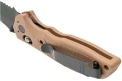 Heckler & Koch Exemplar 54153 Dark Earth Serrated, Pocket Knife -Cheap Nippon Knife Store HE54153 05 hecklerkoch