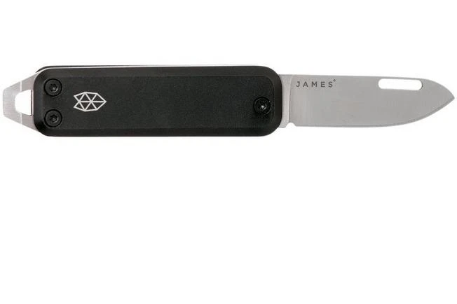 The James Brand Elko, Black + Satin Pocket Knife 2 The James Brand Elko, Black + Satin Pocket Knife - Image 2
