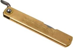 Higonokami Pocket Knife 7,7 Cm HIGO12BR, White Paper Steel, Sheepfoot -Cheap Nippon Knife Store KT HIGO12BR 04 higonokami kt higo12br 04