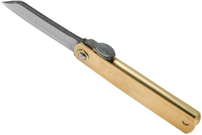 Higonokami Pocket Knife 5 Cm HIGO75RS, SK-carbon Steel, Messing 6 Higonokami Pocket Knife 5 Cm HIGO75RS, SK-carbon Steel, Messing - Image 6