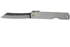 Higonokami Pocket Knife 7.3 Cm HIGOC9B, Blue Paper Steel, Grey Steel