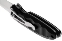 Mcusta MC-17V Classic Wave, Black Pakkawood Pocket Knife -Cheap Nippon Knife Store MC 0017V 04 mcusta