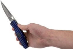 Mcusta MC-0186G Sengoku Date Masamune, Blue Pakkawood, Gentleman's Knife -Cheap Nippon Knife Store MC 0186G 08 mcusta