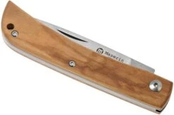 Maserin Scout Olive Wood Pocket Knife, 163-OL -Cheap Nippon Knife Store ME 163 OL 04 maserin scout
