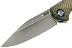 MKM Fara MY01-GC Green Micarta Pocket Knife, Lucas Burnley Design -Cheap Nippon Knife Store MMK MY01 GC 03 mkm knives