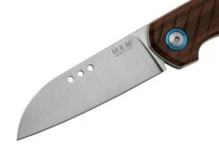 MKM Root RT-S Satin Santos Wood Pocket Knife, Jens Anso Design -Cheap Nippon Knife Store MMK RT S 03 mkm