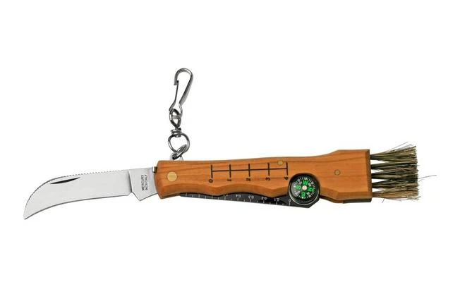 Mercury Mico 2 9M2UFC Olive Wood, Mushroom Knife With Compass 2 Mercury Mico 2 9M2UFC Olive Wood, Mushroom Knife With Compass - Image 2