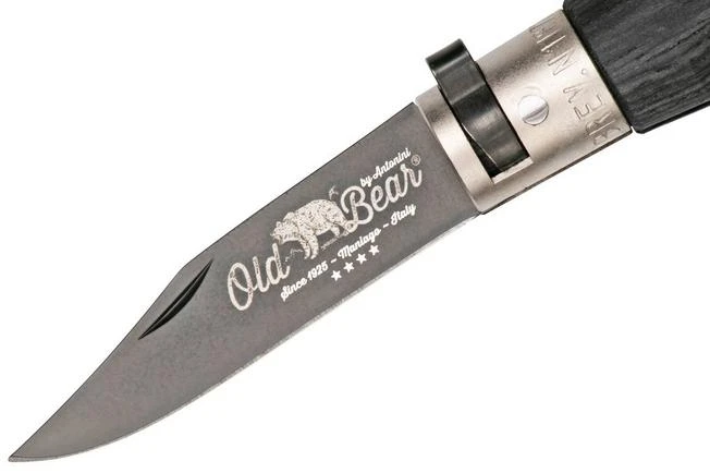 Old Bear Classical Total Black XS 9303-15-MNK Pocket Knife 3 Old Bear Classical Total Black XS 9303-15-MNK Pocket Knife - Image 3