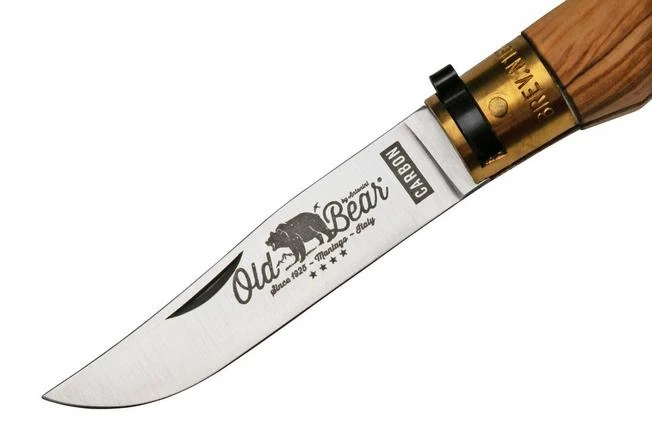 Old Bear Classical Olive Carbon L, 9306-21-LU Pocket Knife 3 Old Bear Classical Olive Carbon L, 9306-21-LU Pocket Knife - Image 3