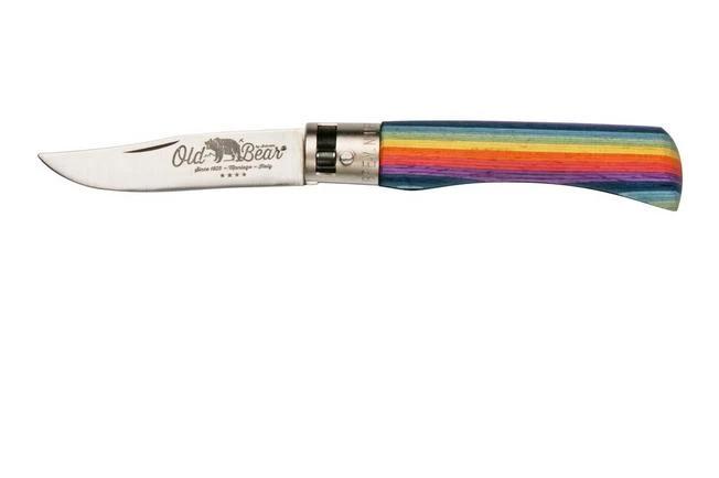 Old Bear Classical Rainbow S, 9307-17-MAK Pocket Knife 1 Old Bear Classical Rainbow S, 9307-17-MAK Pocket Knife