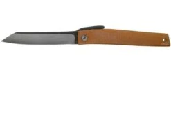 Ohta FK9 Higonokami-pocket Knife, Natural Canvas Micarta