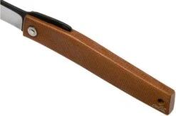 Ohta FK9 Higonokami-pocket Knife, Natural Canvas Micarta -Cheap Nippon Knife Store OHTA OFF FK9 M N 07 ohta knives