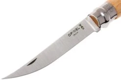 Opinel Pocket Knife No. 10 Slim Line, Stainless Steel, Beech -Cheap Nippon Knife Store OP000517 03 opinel op000517 03