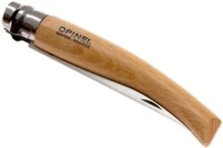 Opinel Pocket Knife No. 10 Slim Line, Stainless Steel, Beech -Cheap Nippon Knife Store OP000517 04 opinel op000517 04