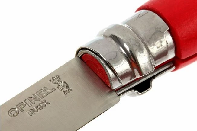 Opinel Trekking Pocket Knife No. 08, Red 3 Opinel Trekking Pocket Knife No. 08, Red - Image 3
